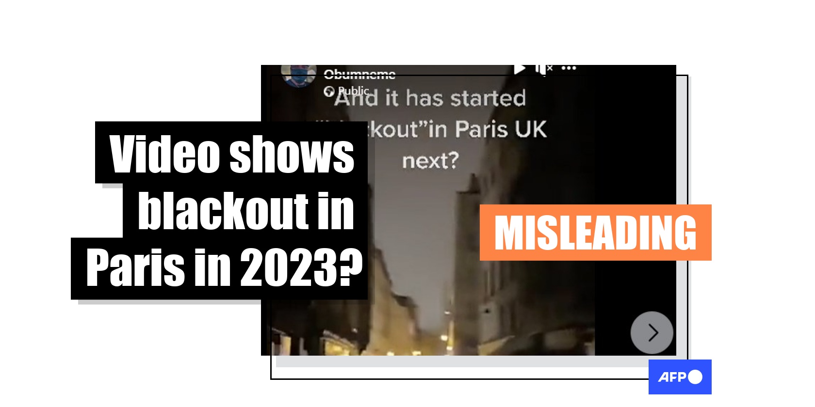 Video shows power outage in Paris caused by ‘technical glitch’ in 2022, not 2023 Fact Check