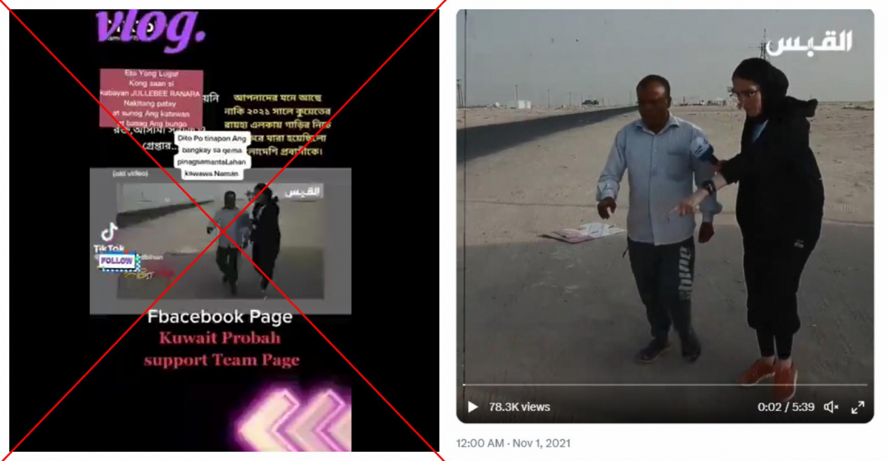 False posts about Filipino worker killed in Kuwait misuse old news