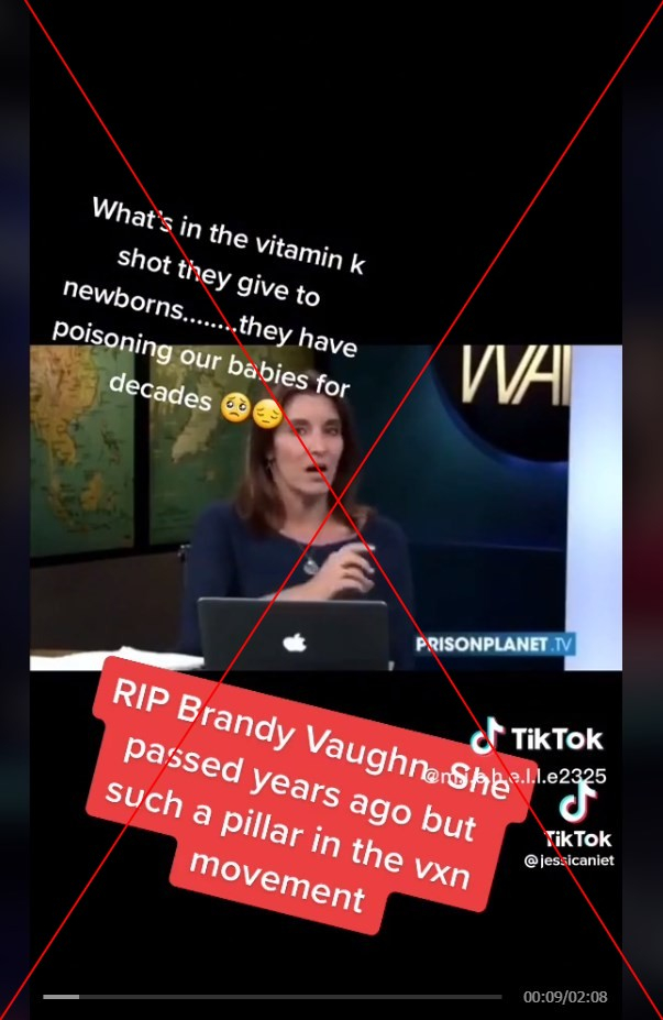 Vitamin K shot strongly for newborns Fact Check