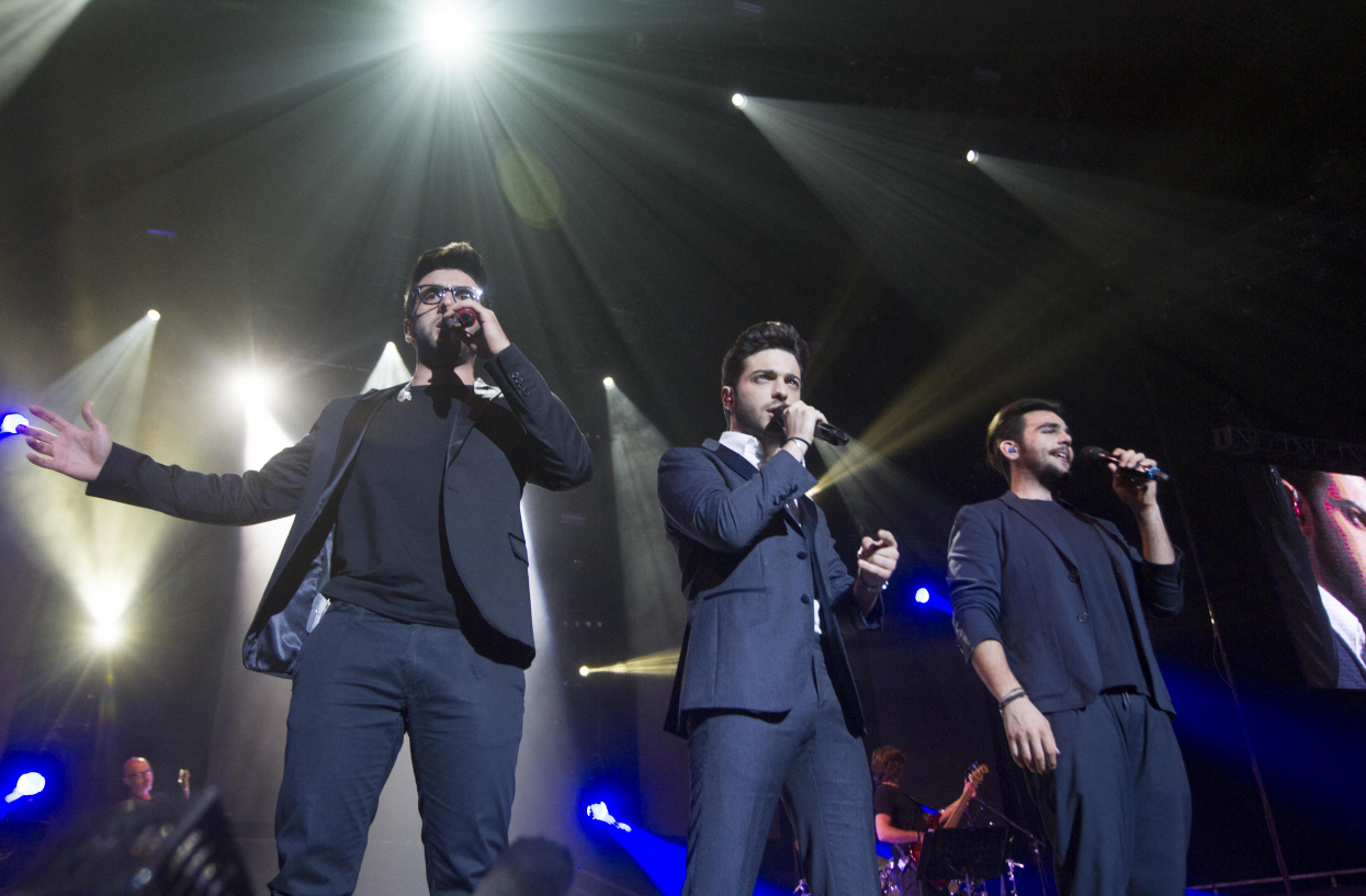 Singing trio from Italian music group are not the children of famed ...