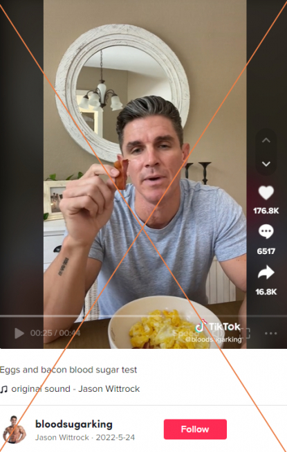 Health and fitness influencers mislead on glucose ‘spikes’ Health and fitness influencers mislead on glucose ‘spikes’