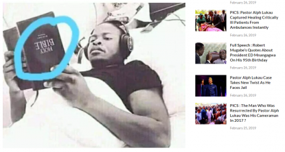 No This Image Doesn T Show Prophet Bushiri Reading The Bible Upside Down Fact Check