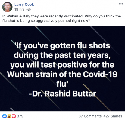 flu shot meme