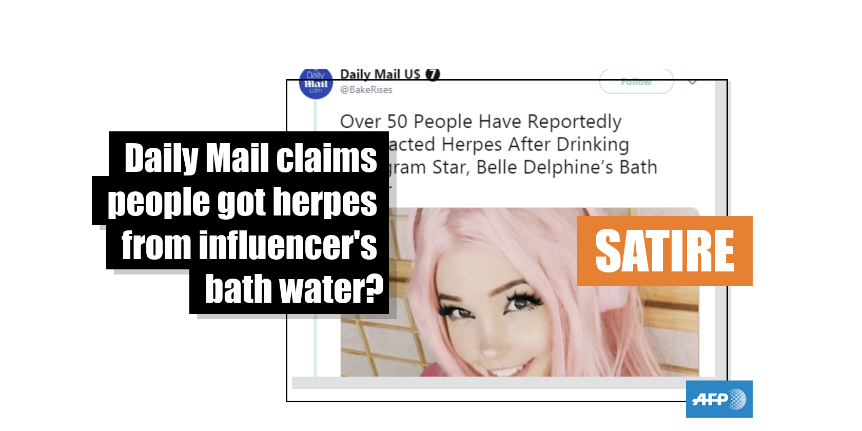 Belle Delphine Controversy: No DNA Bath Water and Herpes Rumor Debunked