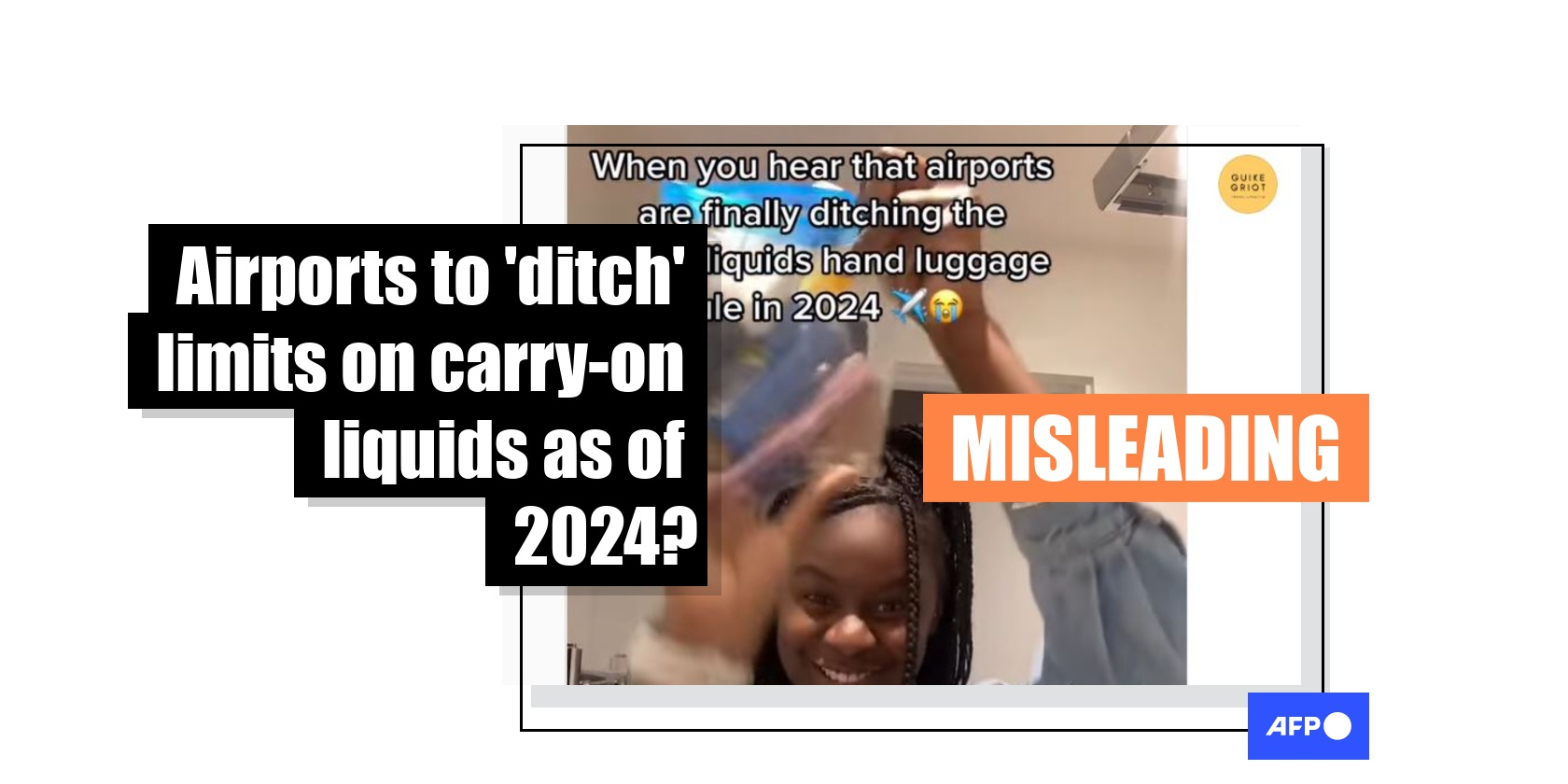 Video misleads on liquid carry-on policy at airports | Fact Check