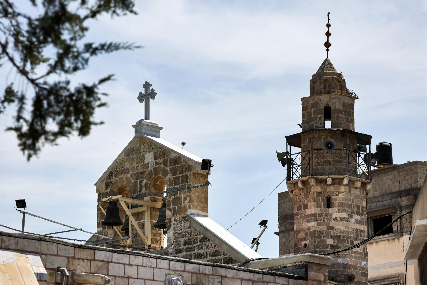 Posts falsely claim Israel bombed historic church in Gaza | Fact Check