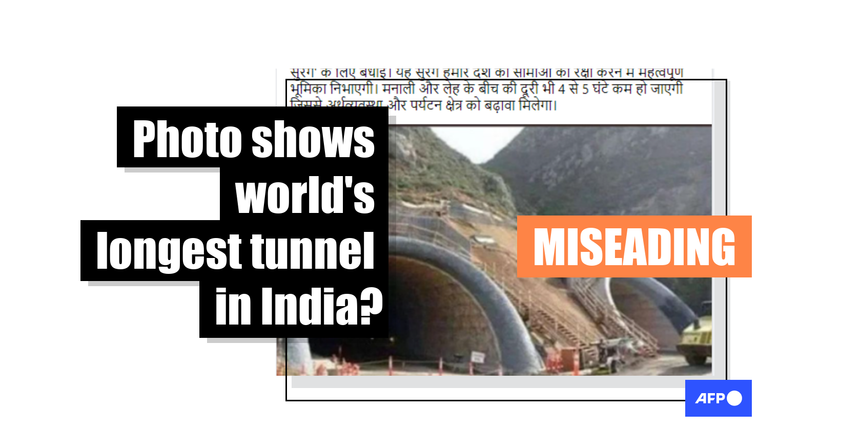 This photo shows the opening of tunnels in the US state of California