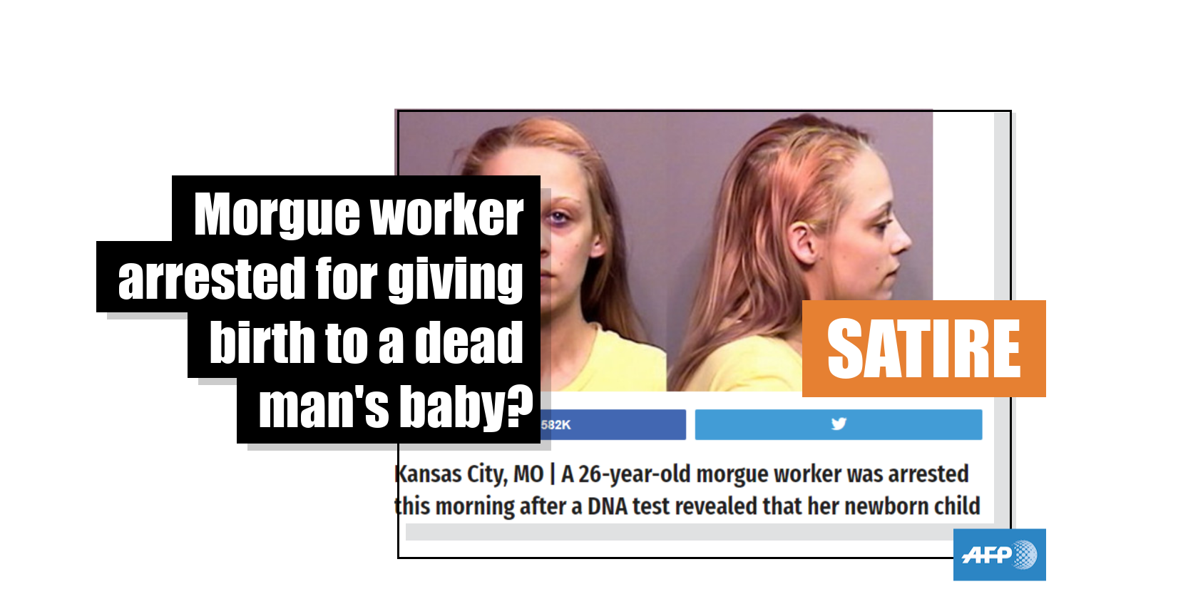 Morgue Worker Arrested After Giving Birth To Dead Man's Baby No, a morgue worker did not give birth to a dead man’s baby | Fact Check