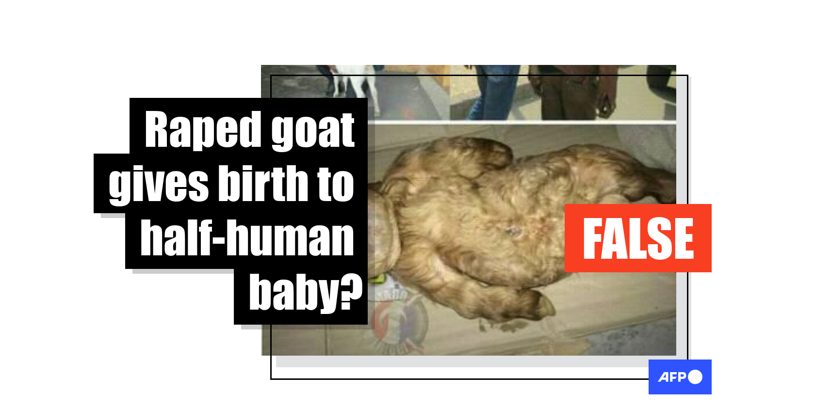 half human half goat baby
