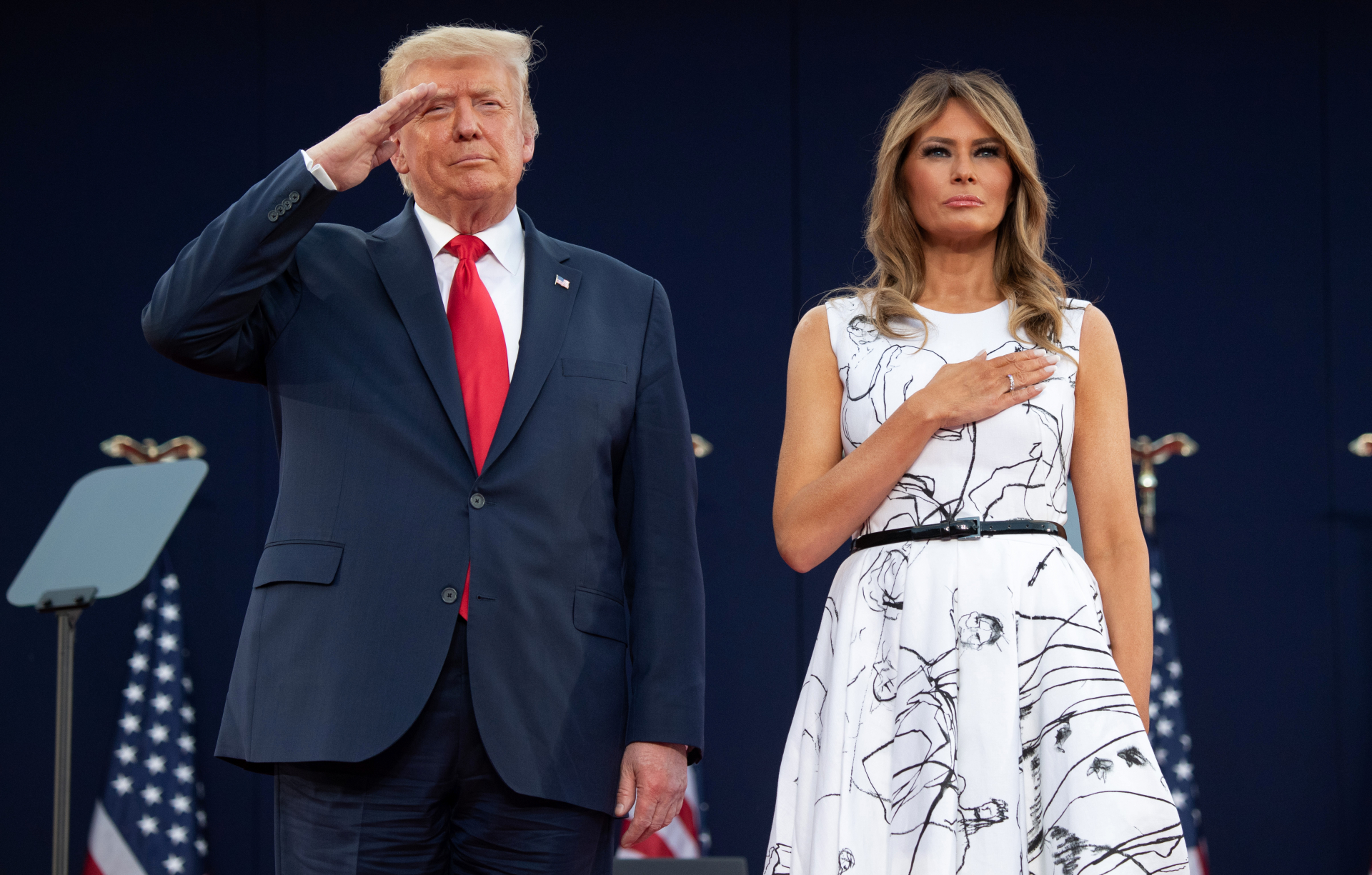 First lady clearance trump dresses