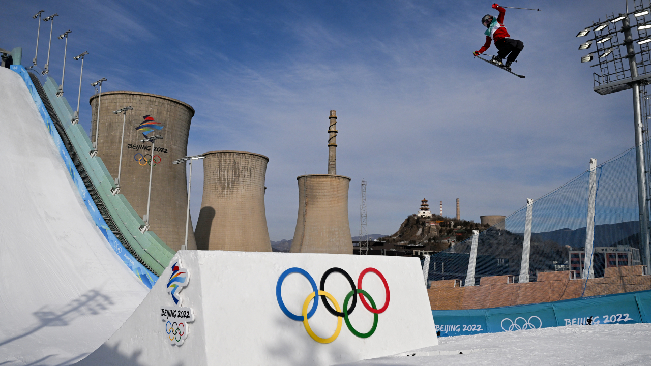 Beijing Winter Olympics ski jump platform built at former steelworks ...